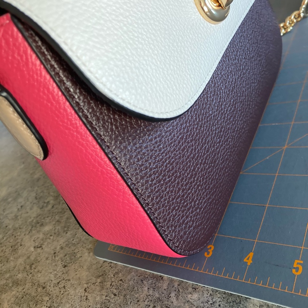 👜 [Coach] Marlie Colorblock Leather Purse C2836, EUC - Picture 7 of 10